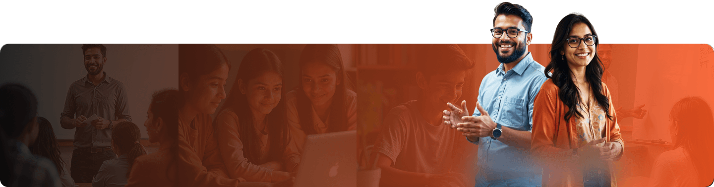 Students studying